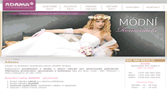 Desktop Screenshot of adama.cz